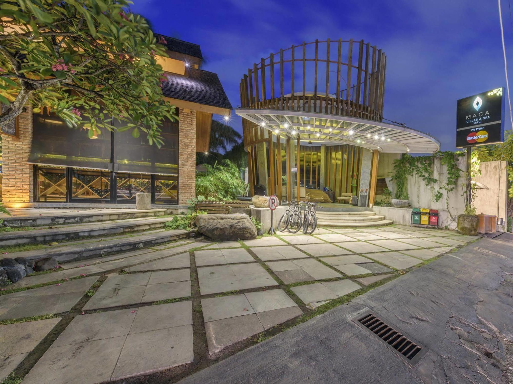 Maca Villas & Spa Bali Seminyak Exterior foto